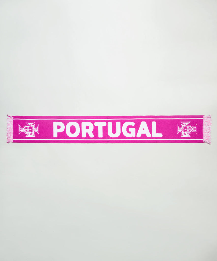 Cachecol Portugal Cor de Rosa